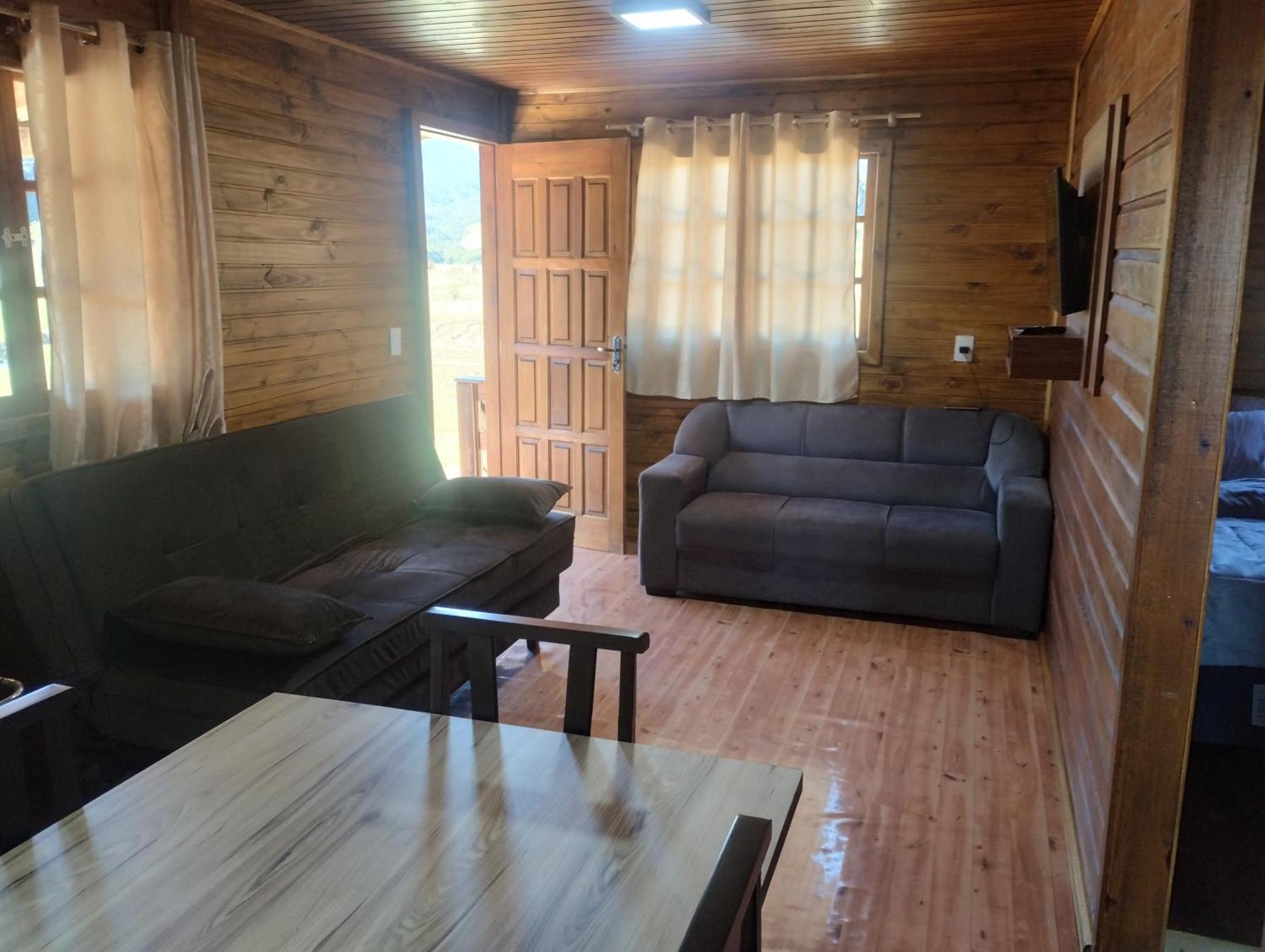 Cabana E Casa De Campo Bromelia Urubici Ruang foto